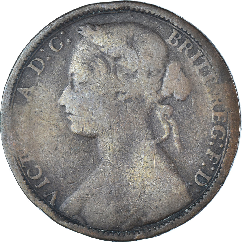 Coin, Great Britain, Penny, 1874