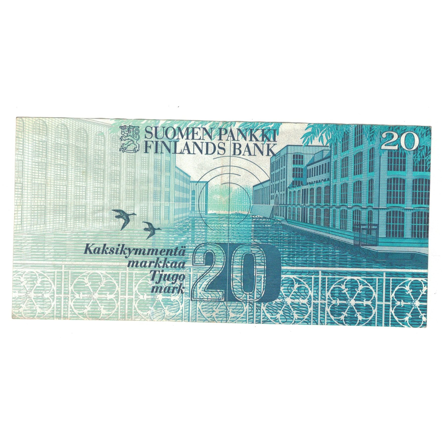 Banknote, Finland, 20 Markkaa, 1993, KM:123, EF(40-45)