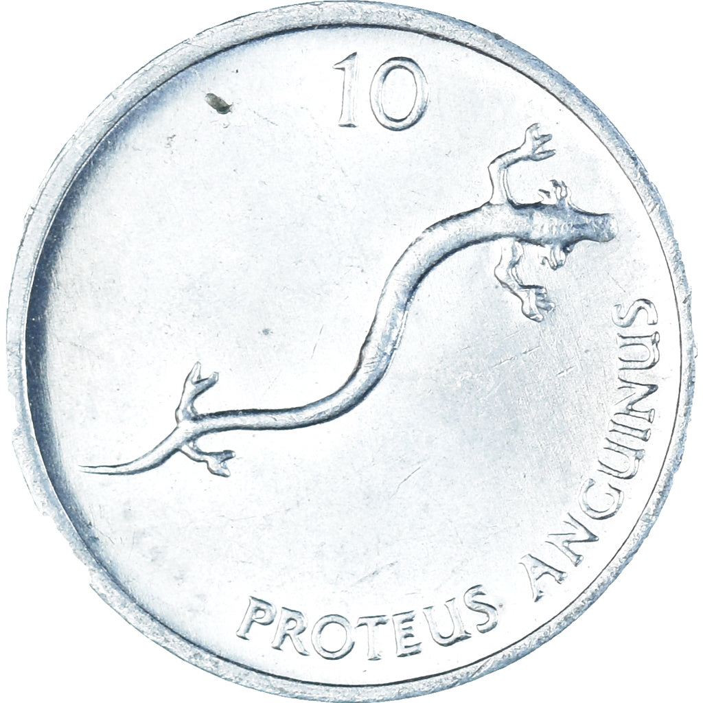 Monnaie, Slovénie, 10 Stotinov, 1993