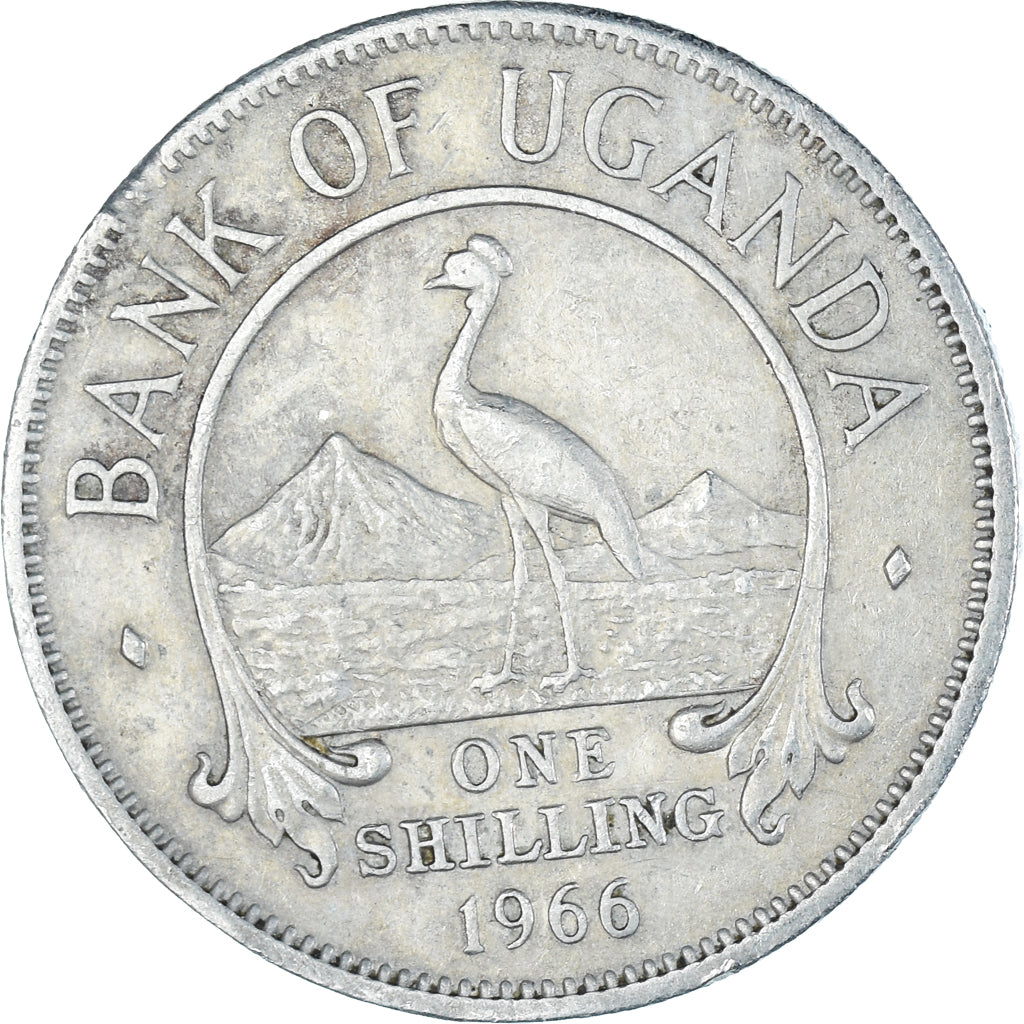 Coin, Uganda, Shilling, 1966