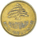 Moneda, Líbano, 25 Piastres, 1961