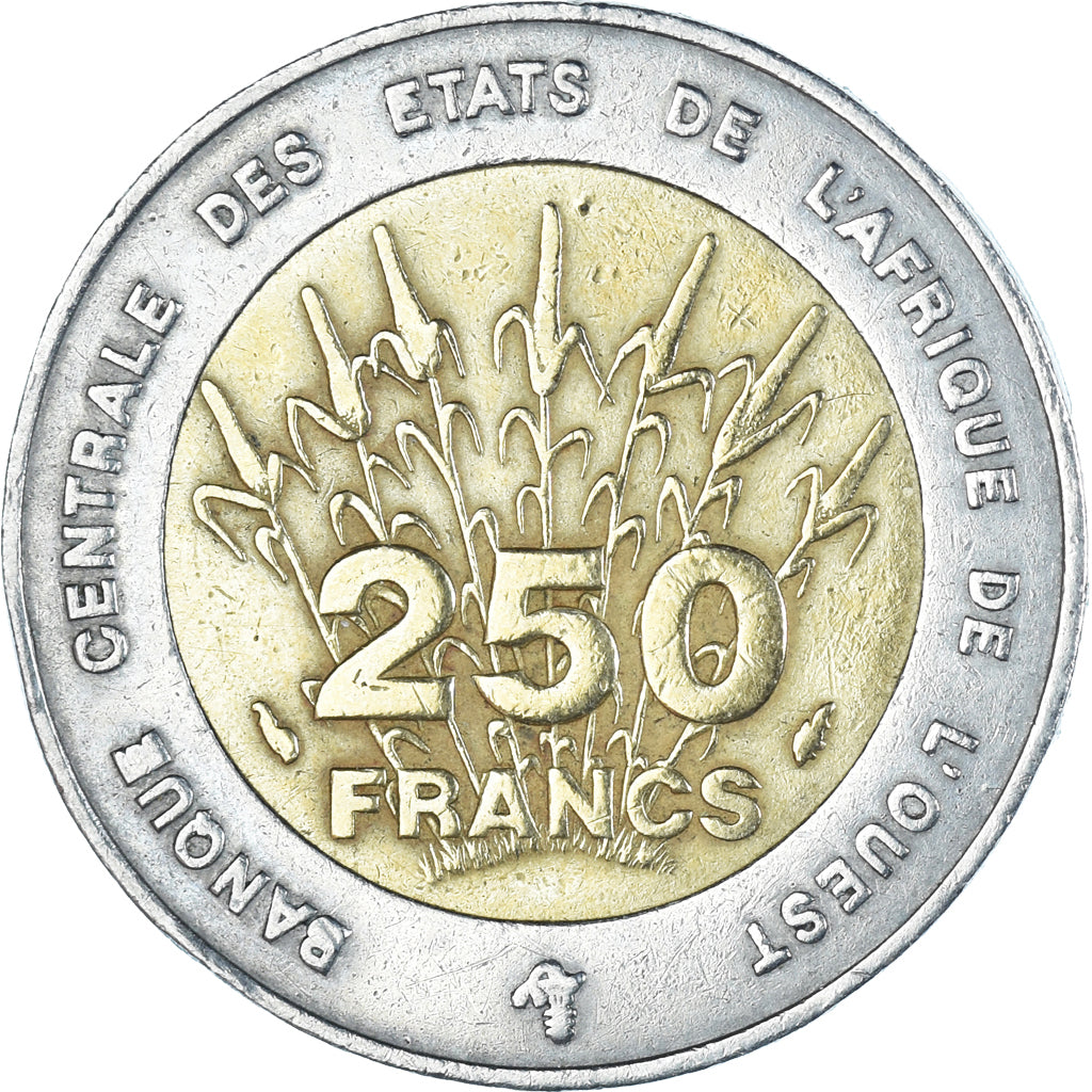 Monnaie, Communauté économique des États de l'Afrique de l'Ouest, 250 Francs