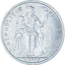 Monnaie, Polynésie française, 2 Francs, 1977