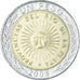 Coin, Argentina, Peso, 2008
