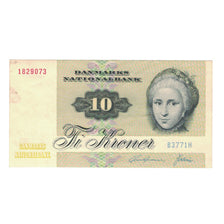 Banknote, Denmark, 10 Kroner, 1972, KM:48h, AU(50-53)