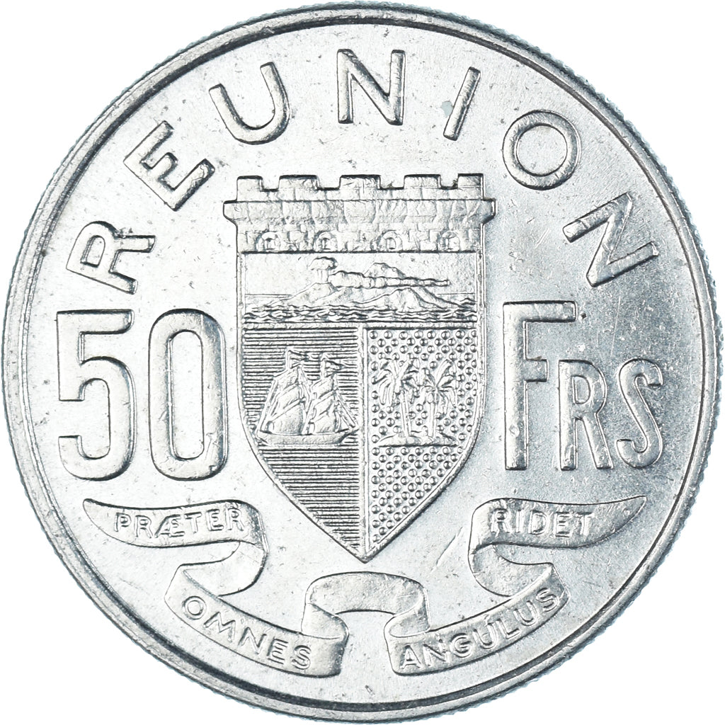 Münze, Réunion, 50 Francs, 1962