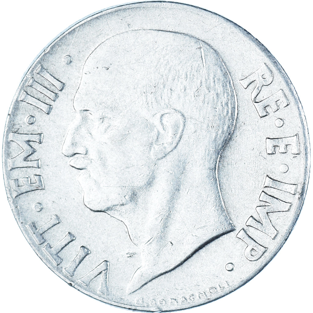 Munten, Italië, 20 Centesimi, 1943