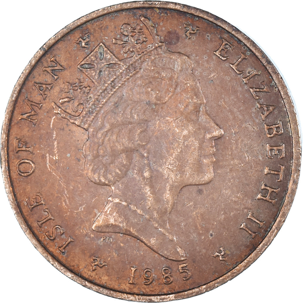 Coin, Isle of Man, Crown, 1985