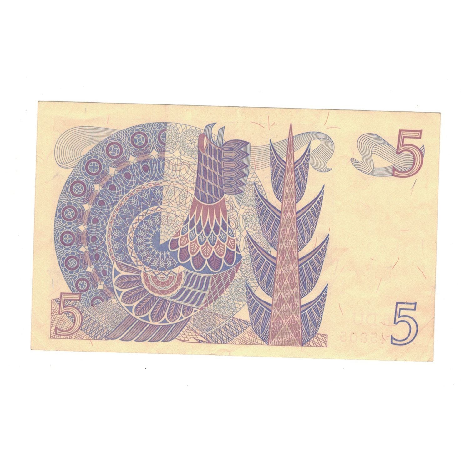 Billet, Suède, 5 Kronor, 1976, KM:51c, TTB