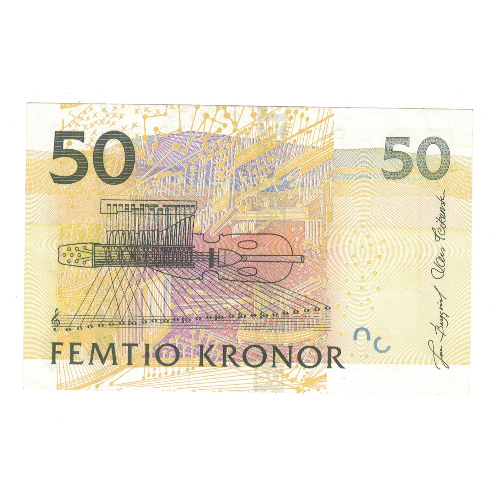 Banknote, Sweden, 50 Kronor, KM:64a, AU(50-53)