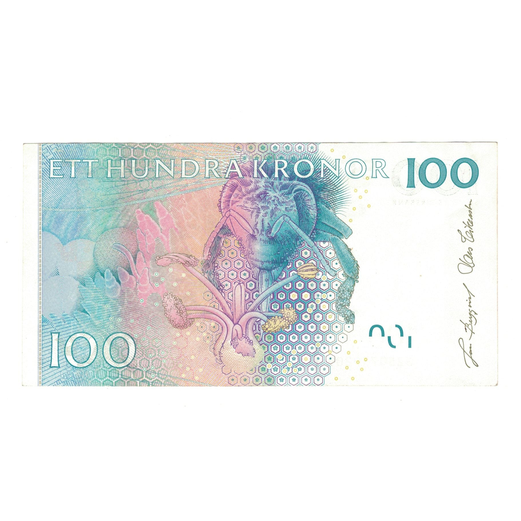 Banknote, Sweden, 100 Kronor, KM:65a, AU(50-53)
