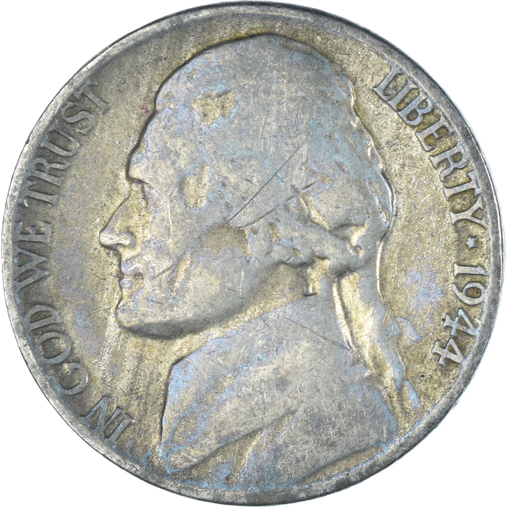 Moneta, Stati Uniti, 5 Cents, 1944