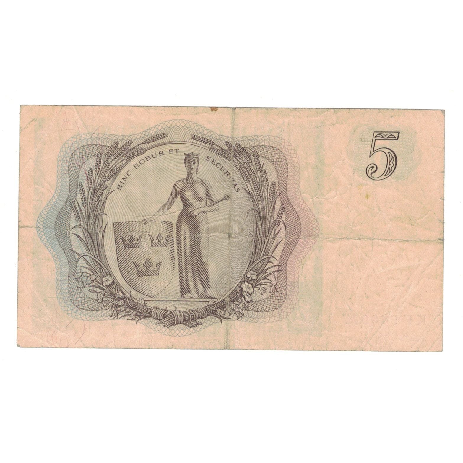 Banknote, Sweden, 5 Kronor, 1956, KM:42c, VF(20-25)