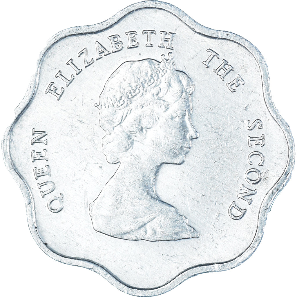 Monnaie, Etats des caraibes orientales, 5 Cents, 1992