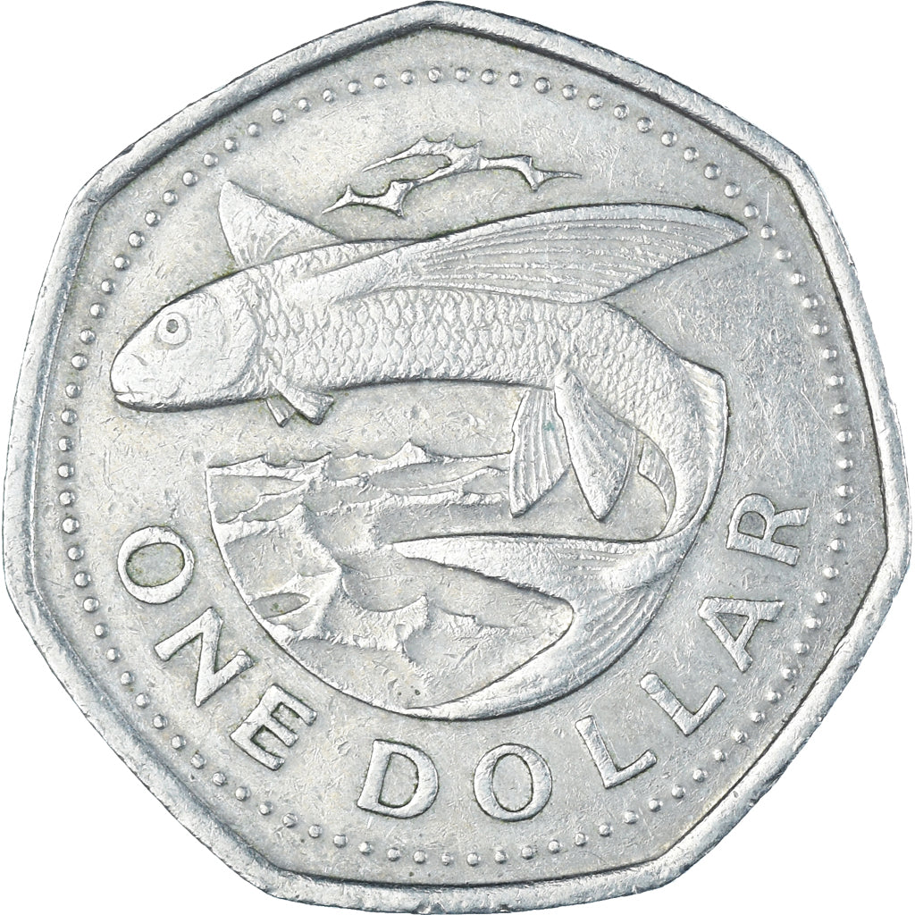 Münze, Barbados, Dollar, 1988