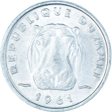 Monnaie, Mali, 5 Francs, 1961