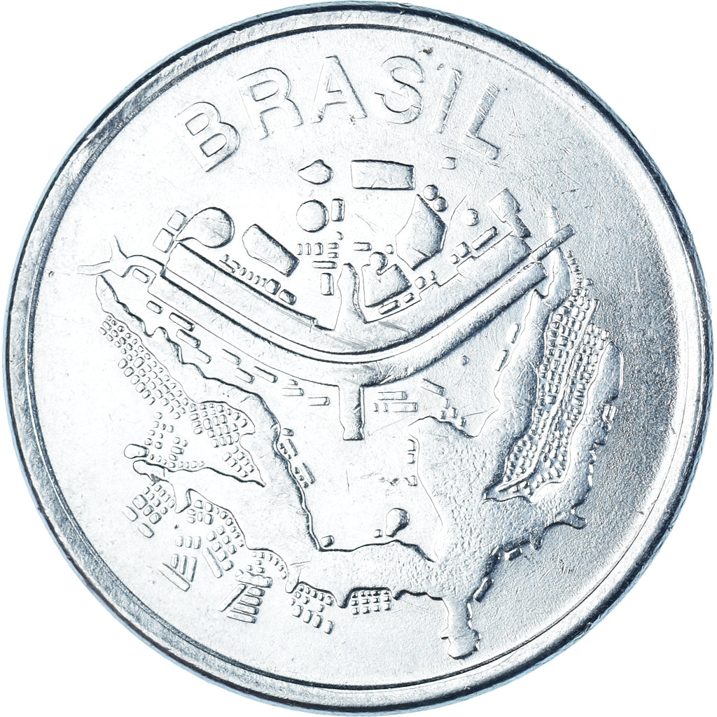 Coin, Brazil, 50 Cruzeiros, 1982
