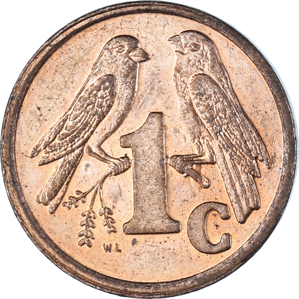 Moeda, África do Sul, Cent, 1999