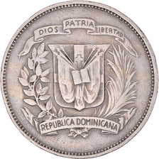 Monnaie, République Dominicaine, 25 Centavos, 1967