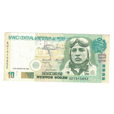 Banknote, Peru, 10 Nuevos Soles, 1998, 1998-08-06, KM:166, EF(40-45)