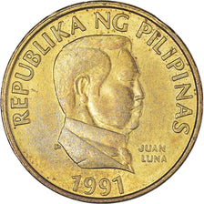 Coin, Philippines, 25 Sentimos, 1991