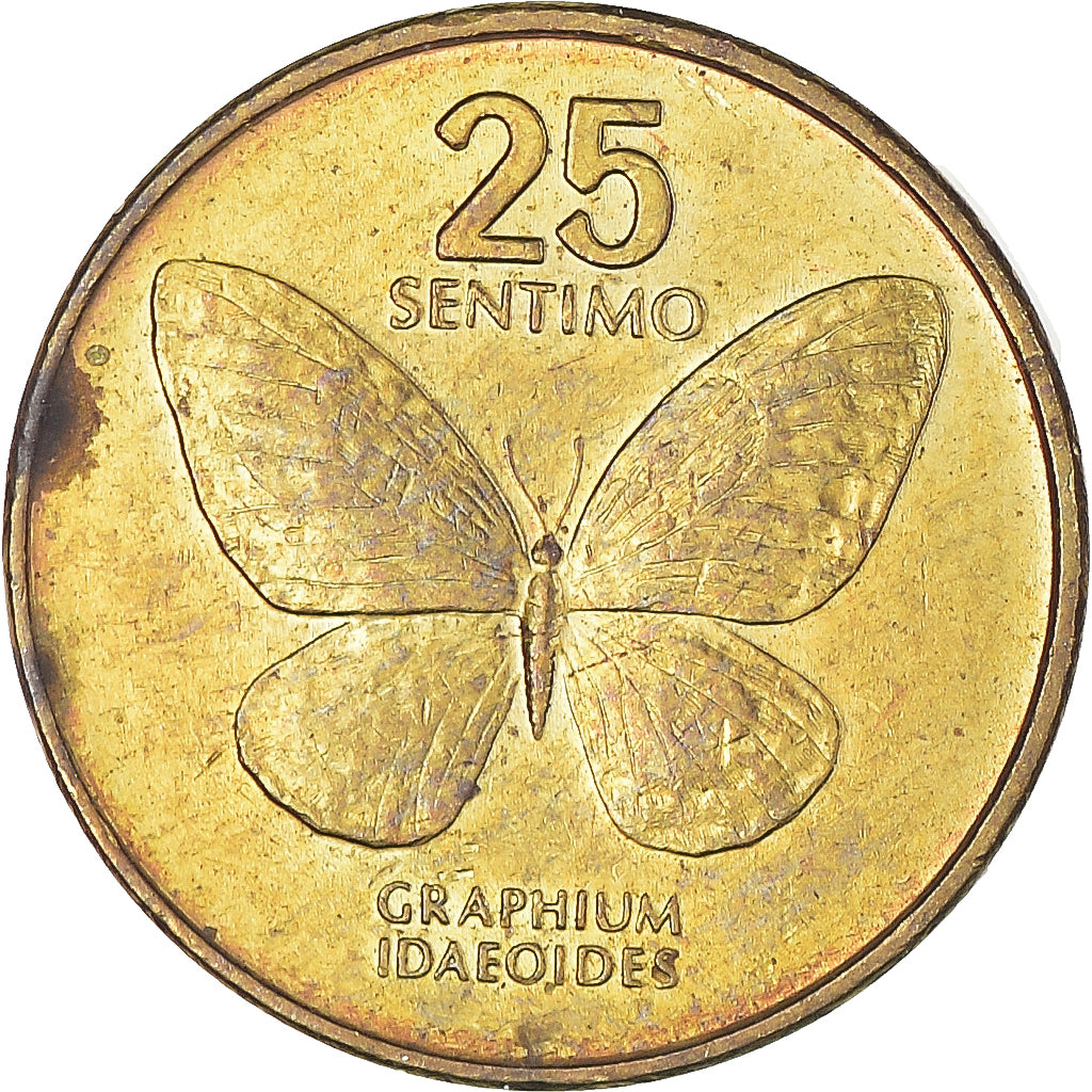 Coin, Philippines, 25 Sentimos, 1991