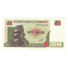 Banknote, Zimbabwe, 50 Dollars, 1994, KM:8a, AU(50-53)