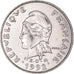 Moneda, Polinesia francesa, 10 Francs, 1992
