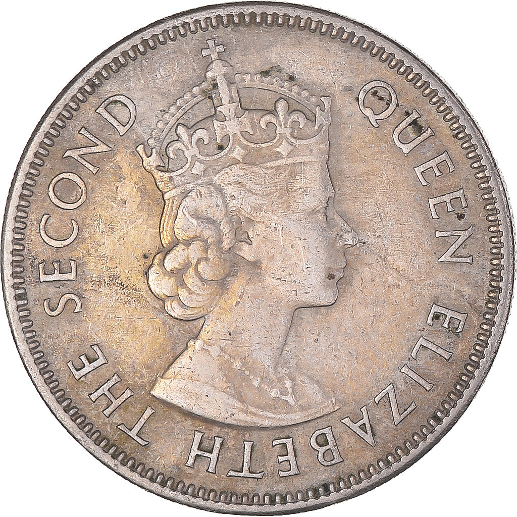 Coin, MALAYA & BRITISH BORNEO, 20 Cents, 1961