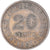 Munten, MALAYA & BRITS BORNEO, 20 Cents, 1961