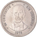 Moneda, República Dominicana, 25 Centavos, 1976