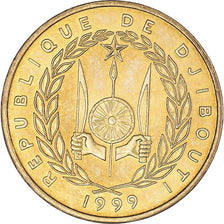 Coin, Djibouti, 10 Francs, 1999