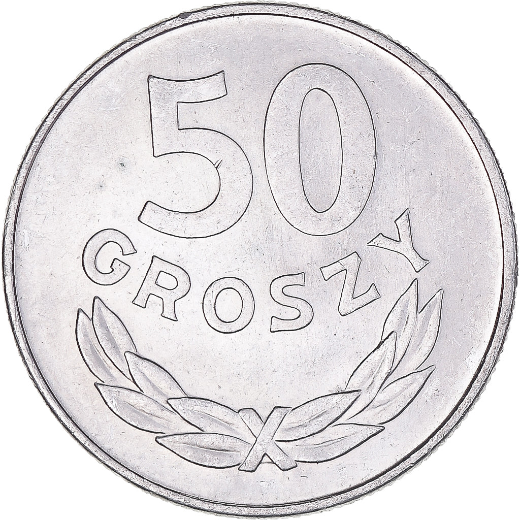 Coin, Poland, 50 Groszy, 1976