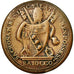 Coin, ITALIAN STATES, PAPAL STATES, Pius VII, Baiocco, 1801, VF(30-35), Copper