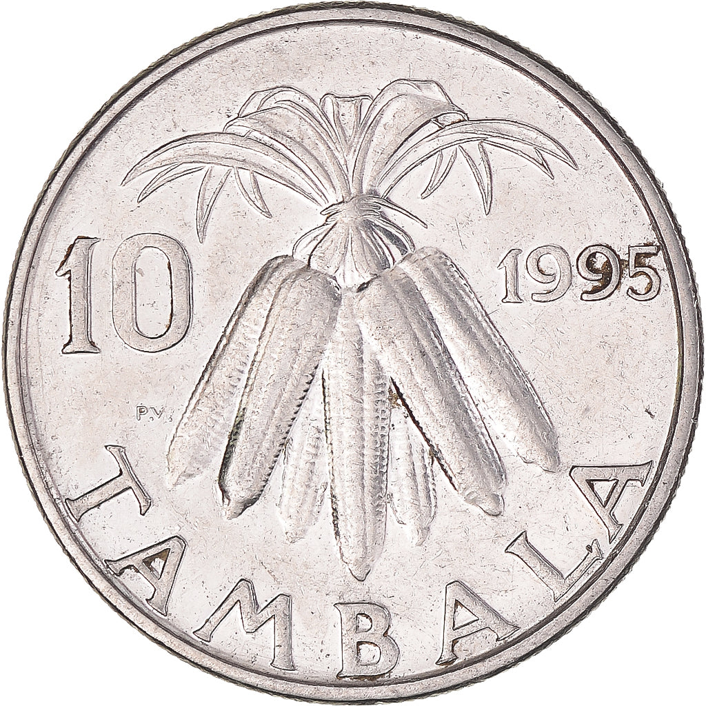 Coin, Malawi, 10 Tambala, 1995