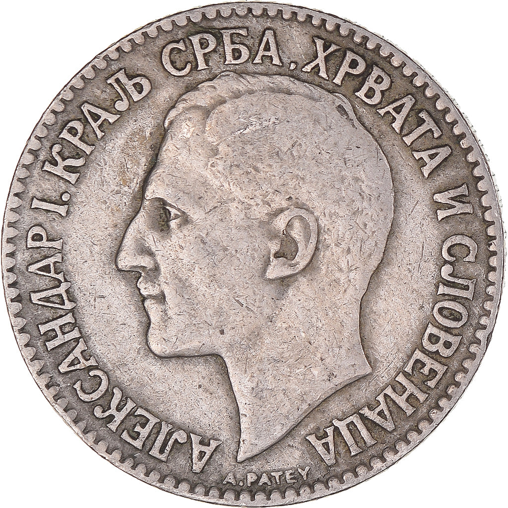 Monnaie, Yougoslavie, 2 Dinara, 1925