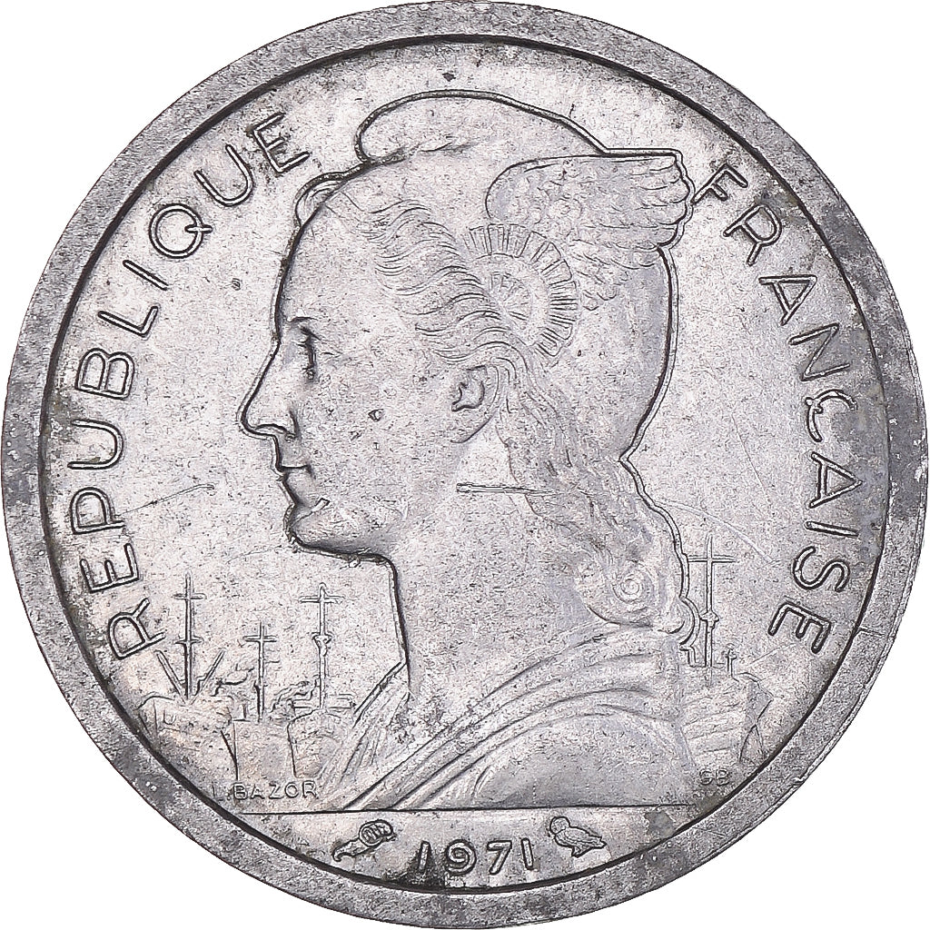 Monnaie, Réunion, Franc, 1971