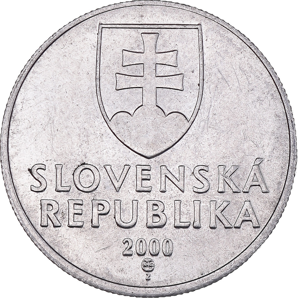 Coin, Slovakia, 20 Halierov, 2000