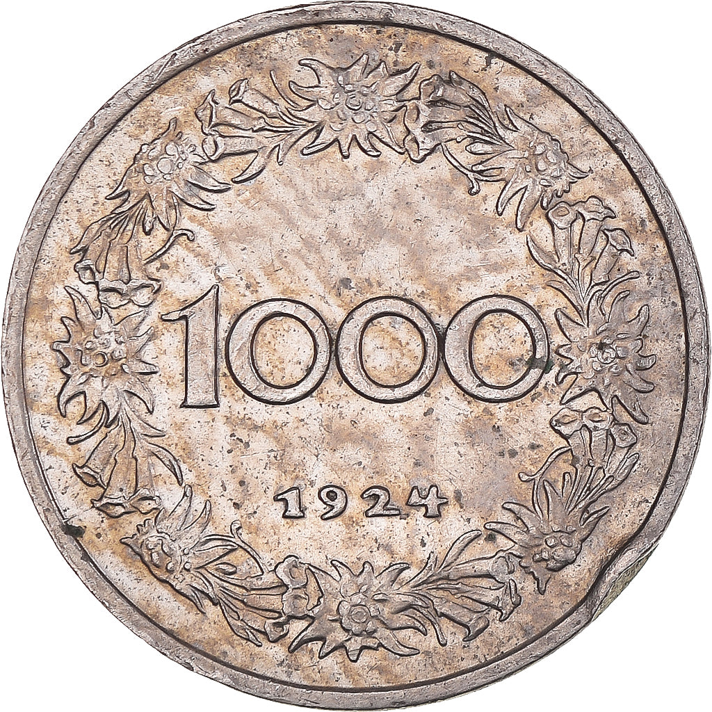 Coin, Austria, 1000 Kronen, 1924
