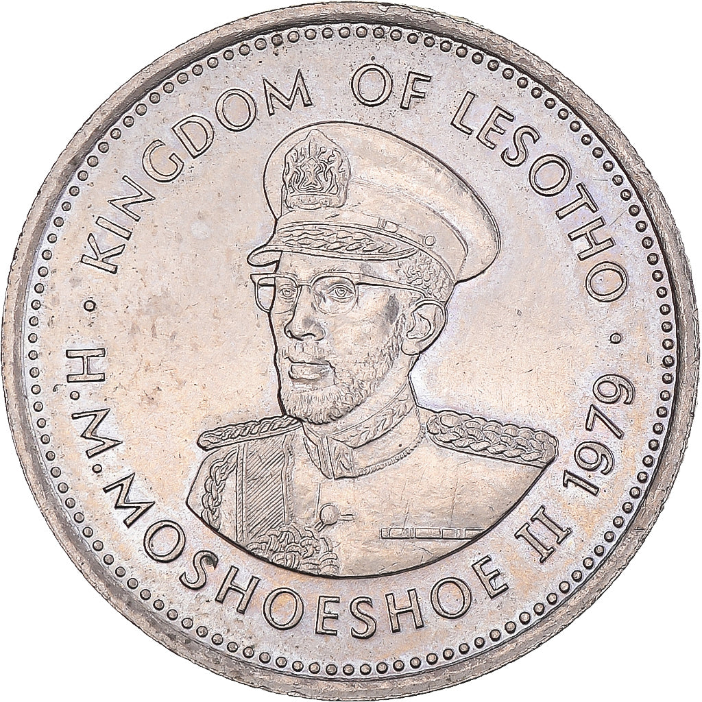 Monnaie, Lesotho, 25 Lisente, 1979