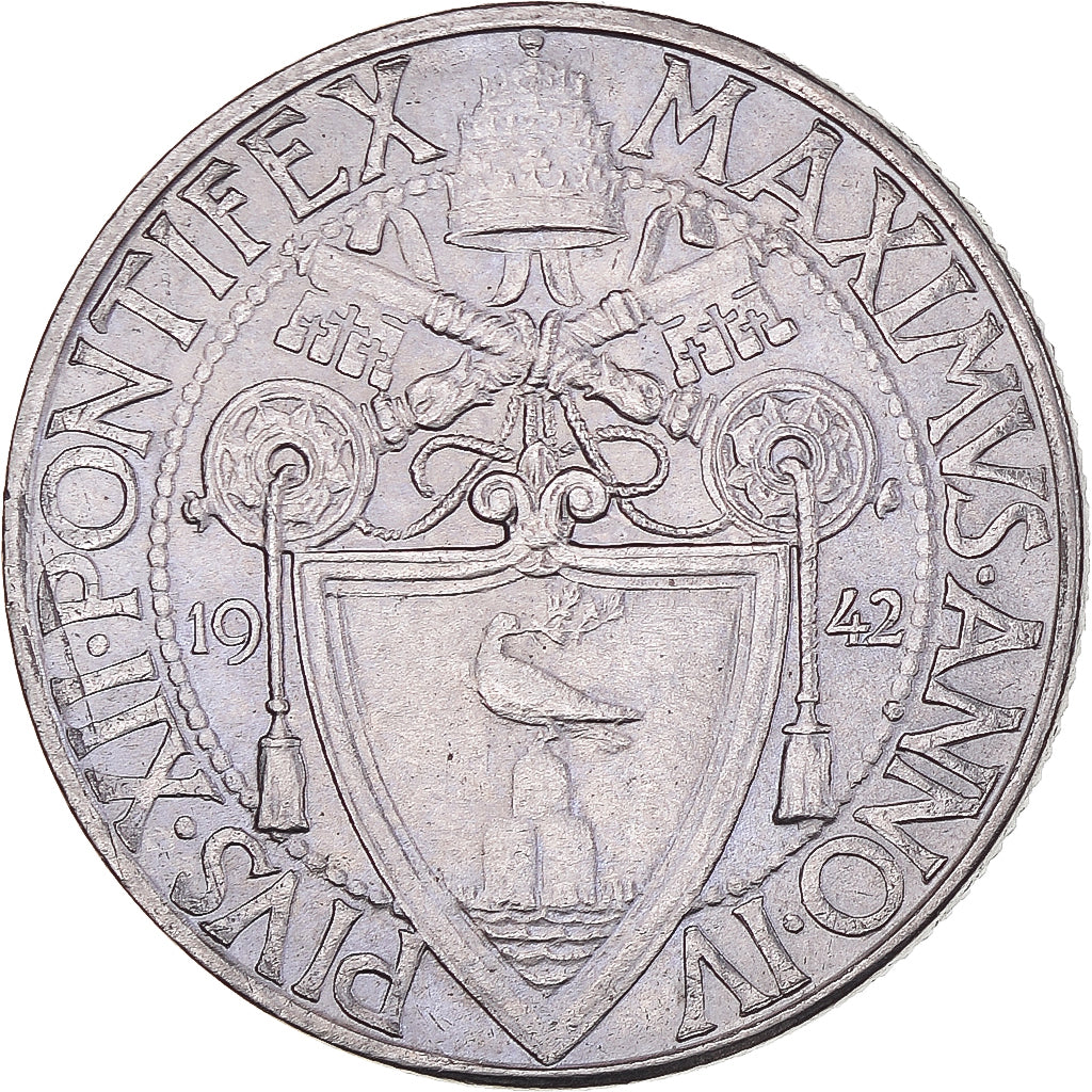 Coin, Vatican, 50 Centesimi, 1942