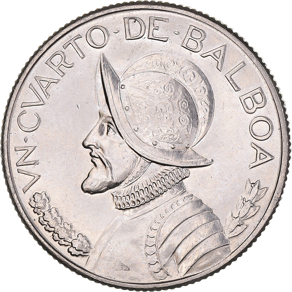 Moneda, Panamá, 1/4 Balboa, 1996