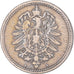 Munten, Duitsland, 5 Pfennig, 1889