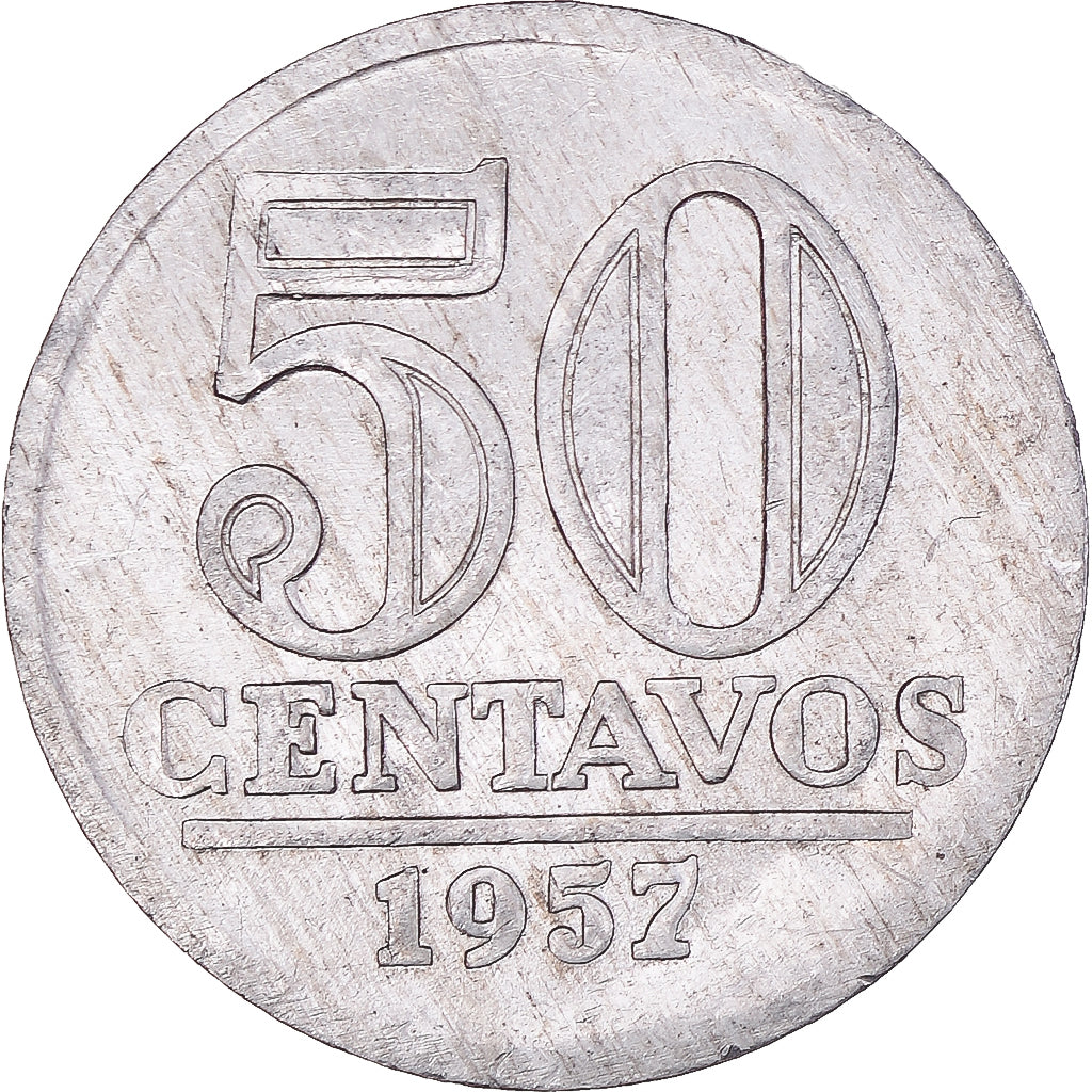 Moeda, Brasil, 50 Centavos, 1957