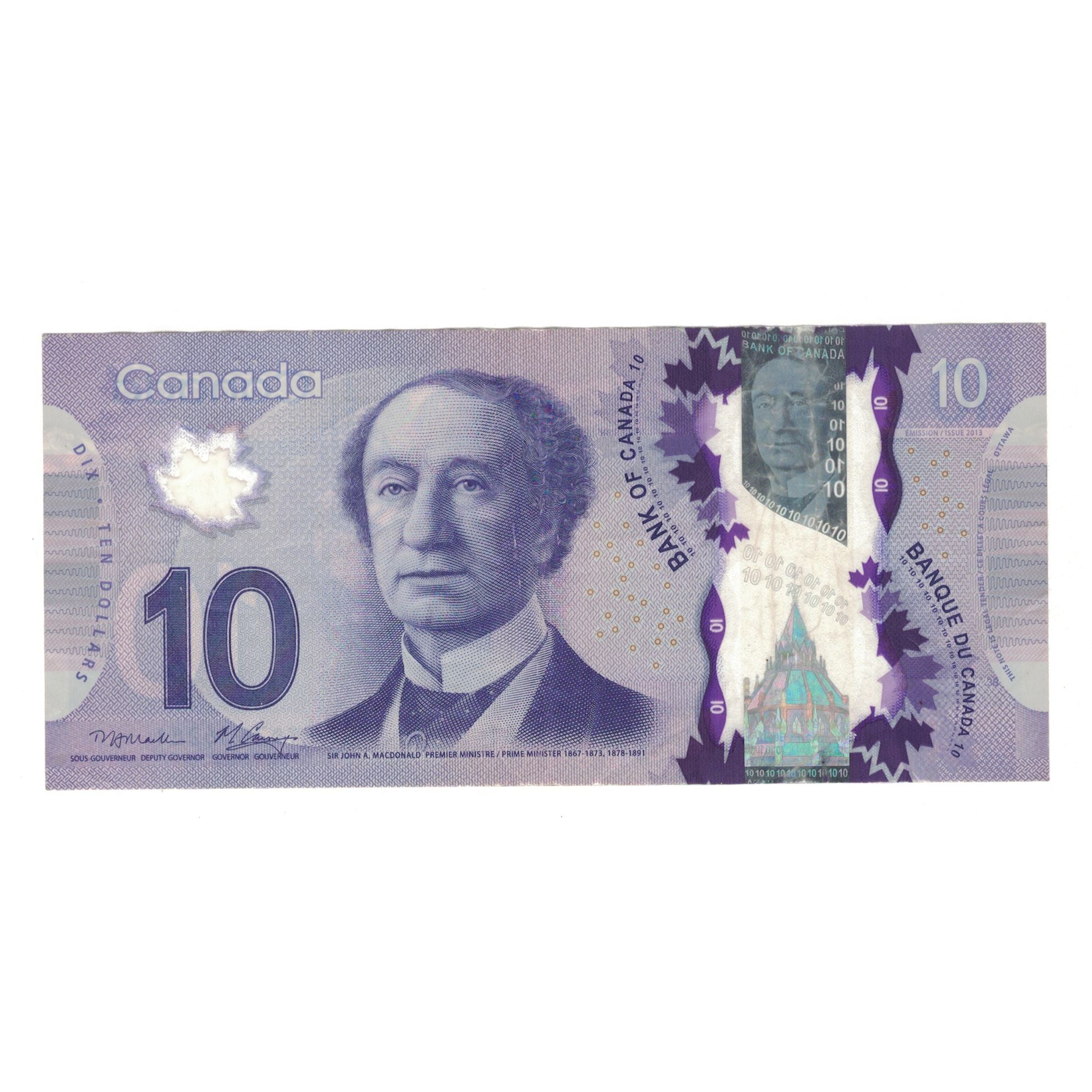 Billet, Canada, 10 Dollars, TTB