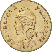 Moeda, Novas Hébridas, 5 Francs, 1979