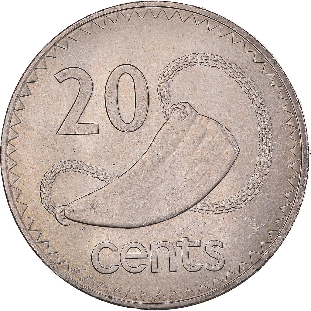 Munten, Fiji, 20 Cents, 1969