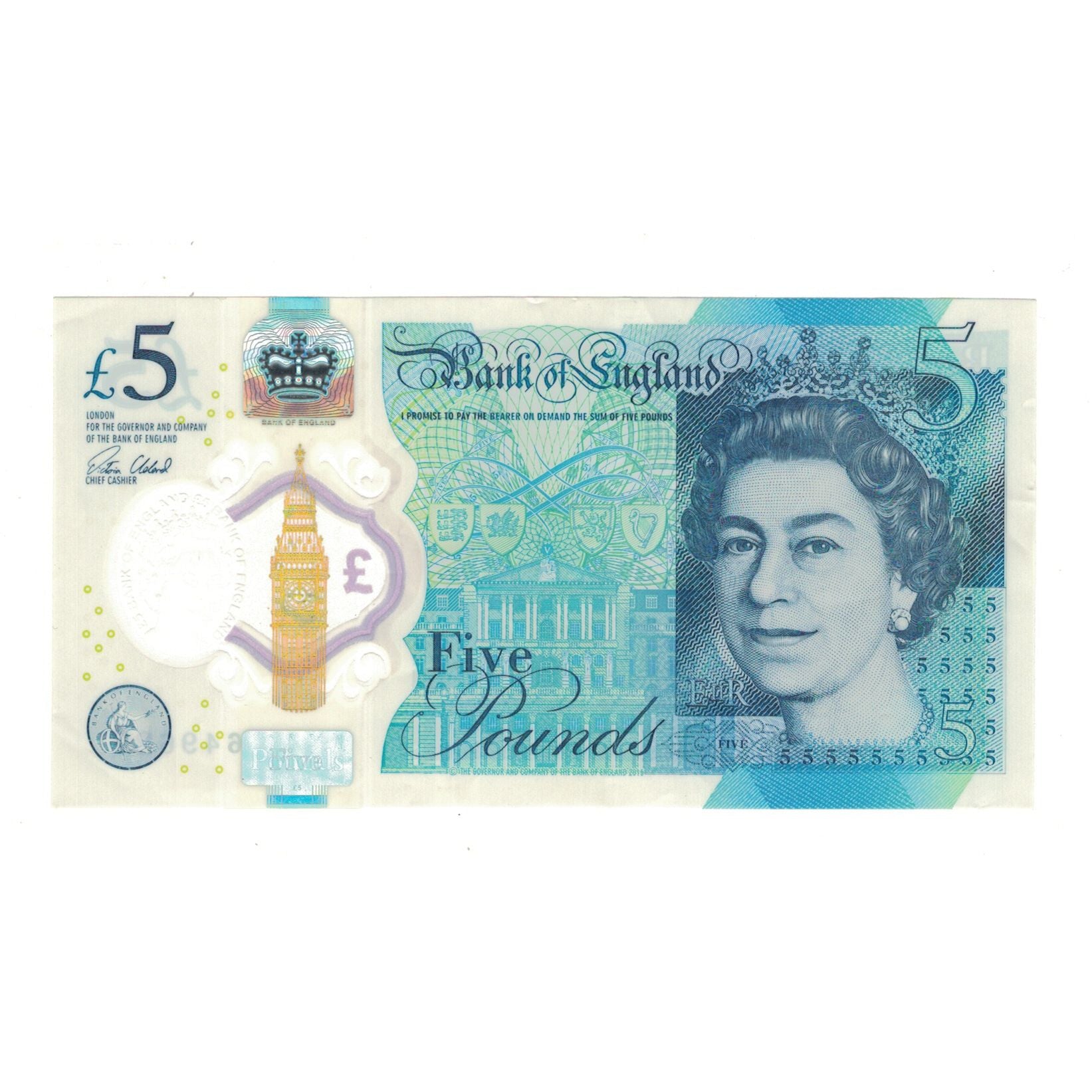 Banknote, Great Britain, 5 Pounds, AU(50-53)