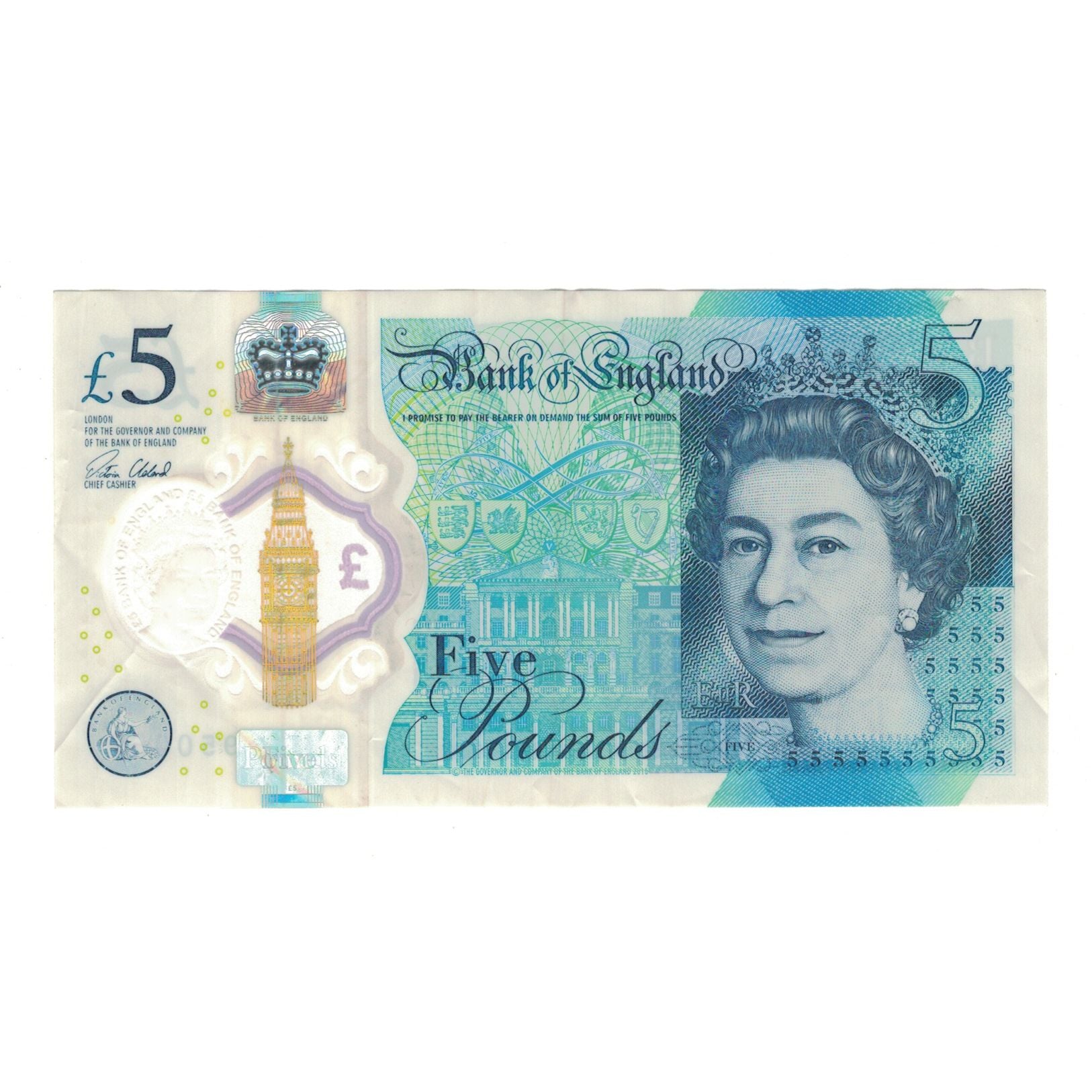 Banknote, Great Britain, 5 Pounds, AU(50-53)