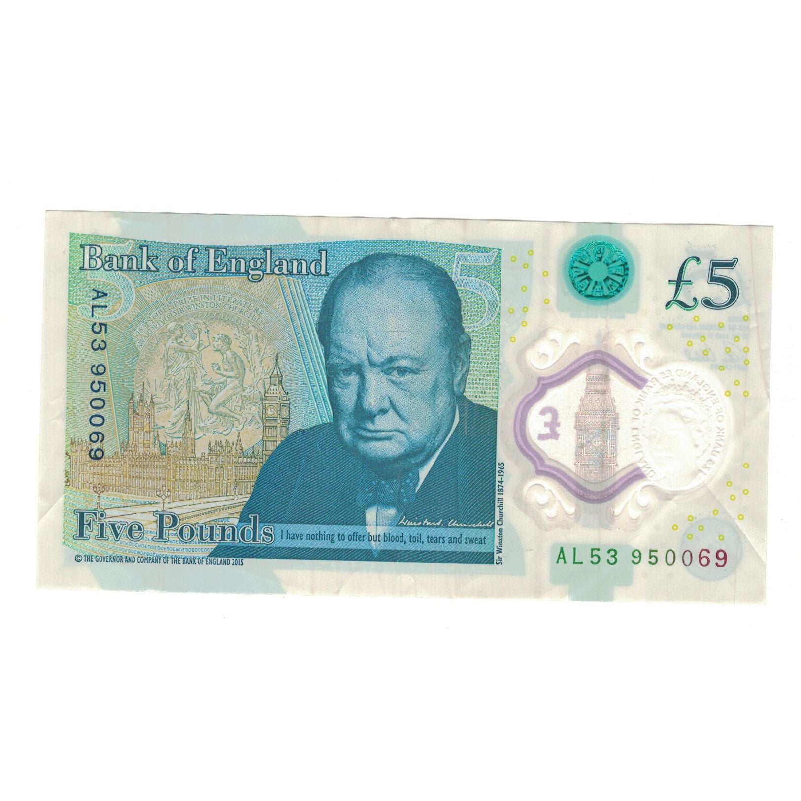 Banknote, Great Britain, 5 Pounds, AU(50-53)
